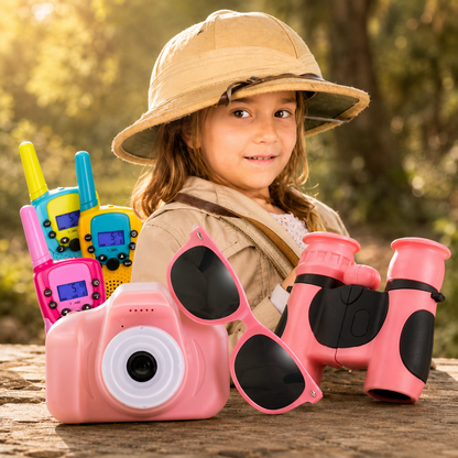 Kids Flexible Polarized Wraparound Sunglasses