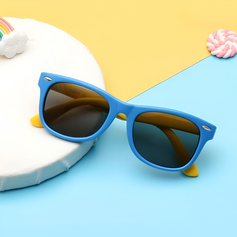 Kids Flexible Polarized Wraparound Sunglasses