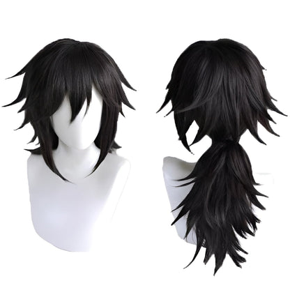 Kids Halloween Anime Cosplay Costume with Haori Jacket and Trousers