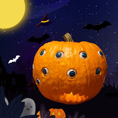 Διακόσμηση κολοκύθας Jack O Lantern για παιδιά για το Halloween με κινούμενα μάτια