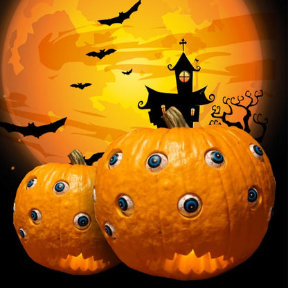 Διακόσμηση κολοκύθας Jack O Lantern για παιδιά για το Halloween με κινούμενα μάτια