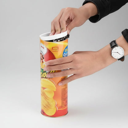 Kids Halloween Snake in a Can Spring Loaded Prank Toy with Jumping Surprise