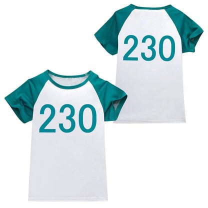 Kids Halloween Tracksuit Costume Jacket Pants T Shirt Set