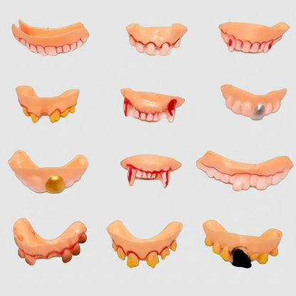 Kids Halloween Vampire Teeth Snap On Fake Fangs Costume Accessory