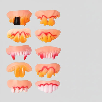 Kids Halloween Vampire Teeth Snap On Fake Fangs Costume Accessory