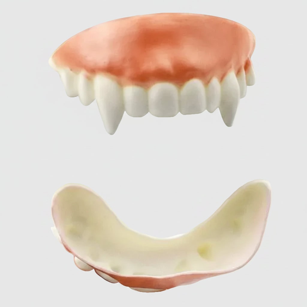 Kids Halloween Vampire Teeth Snap On Fake Fangs Costume Accessory