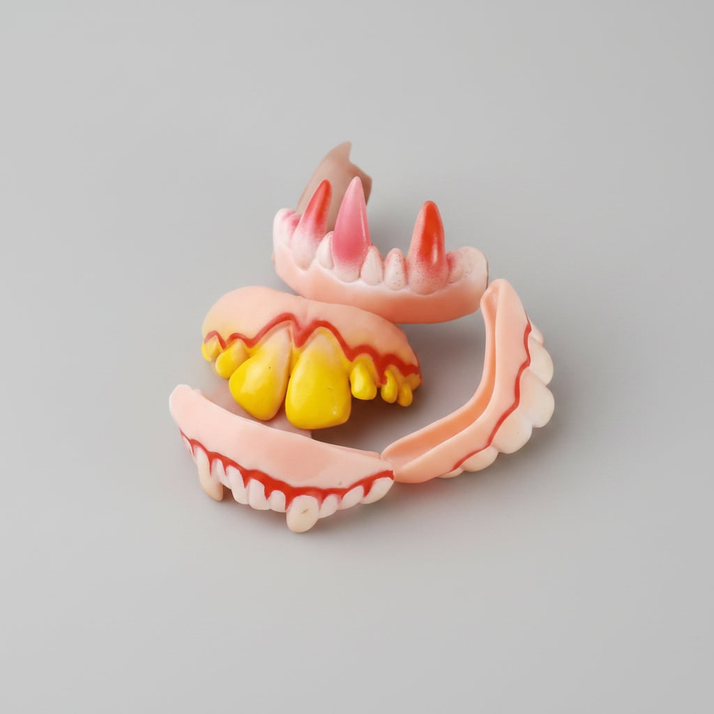 Kids Halloween Vampire Teeth Snap On Fake Fangs Costume Accessory