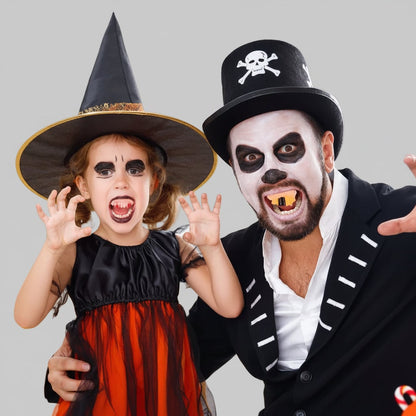 Kids Halloween Vampire Teeth Snap On Fake Fangs Costume Accessory