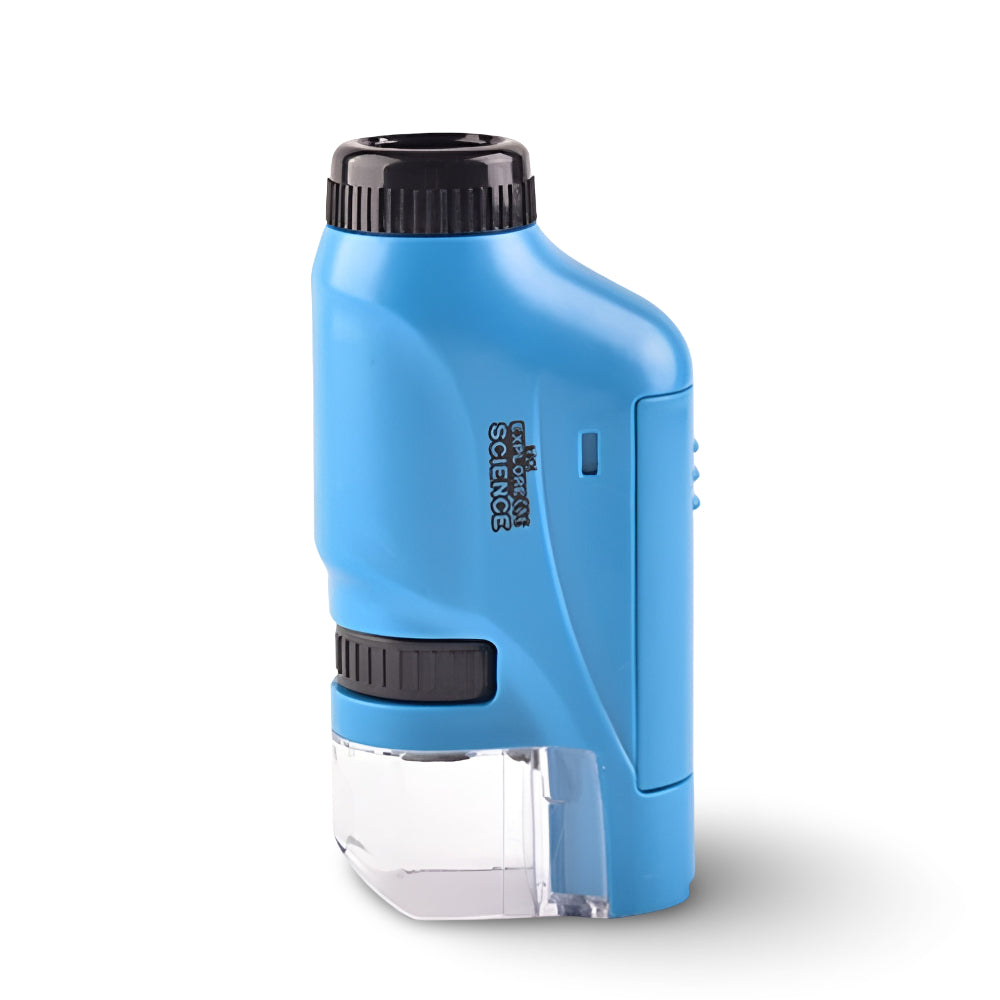 Kids Handheld Pocket Microscope with LED Light