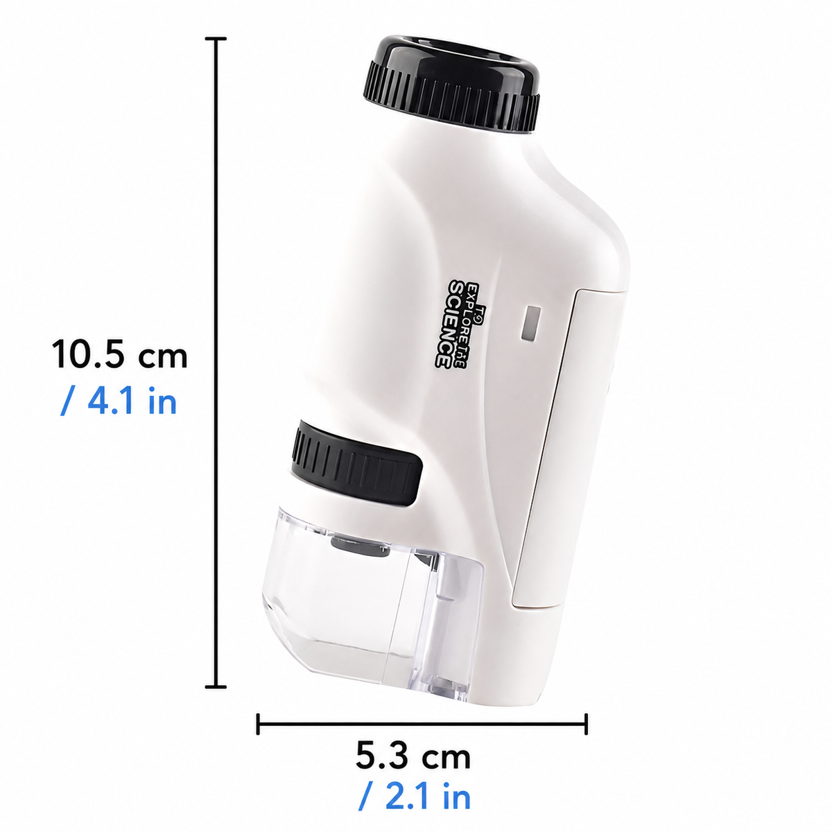 Kids Handheld Pocket Microscope with LED Light