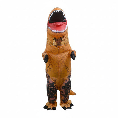 Kids Inflatable Dinosaur Halloween Costume Party Role Play Outfit