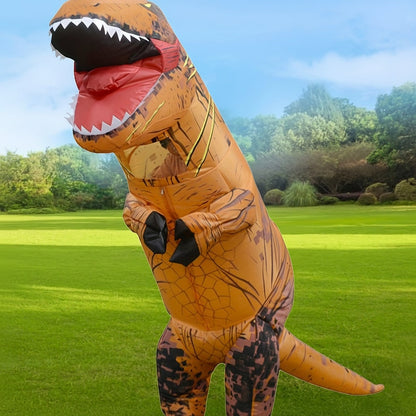 Kids Inflatable Dinosaur Halloween Costume Party Role Play Outfit