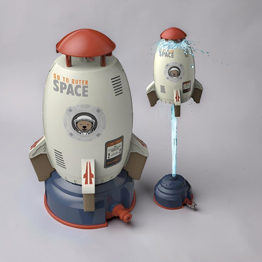 Kids Rocket Water Sprinkler for Backyard Summer Play