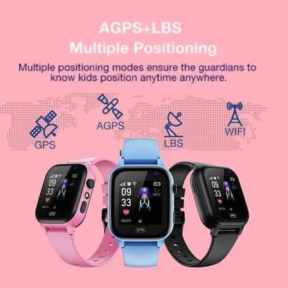 Kids Smart Watch GPS Locator Video Calling 4G Touchscreen