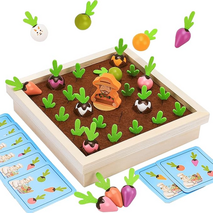 Kids Vegetable Garden Play Set Educational Toy Vegetables Gardening Learning Toy