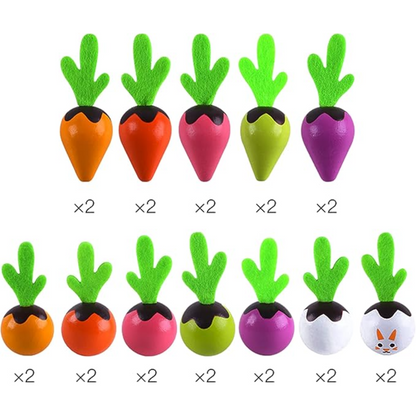 Kids Vegetable Garden Play Set Educational Toy Vegetables Gardening Learning Toy