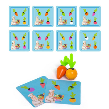 Kids Vegetable Garden Play Set Educational Toy Vegetables Gardening Learning Toy