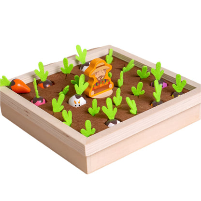 Kids Vegetable Garden Play Set Educational Toy Vegetables Gardening Learning Toy