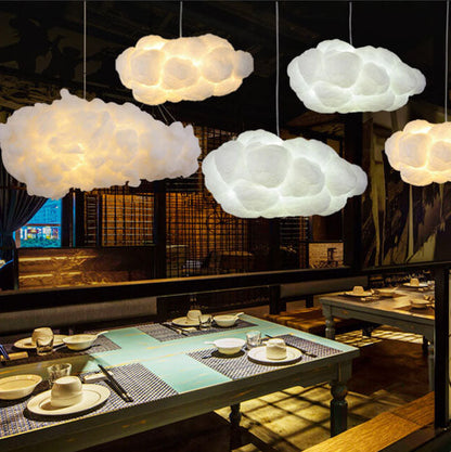 LED Cloud Pendant Light Floating Modern Ceiling Lamp Decorative Lighting