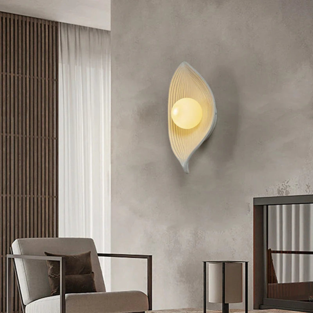 LED Leaf Wall Light Modern Nature Inspired Wall Lamp Decorative LED Wall Sconce