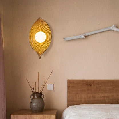 LED Leaf Wall Light Modern Nature Inspired Wall Lamp Decorative LED Wall Sconce