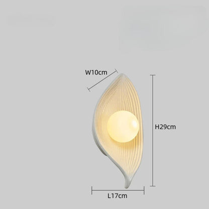 LED Leaf Wall Light Modern Nature Inspired Wall Lamp Decorative LED Wall Sconce