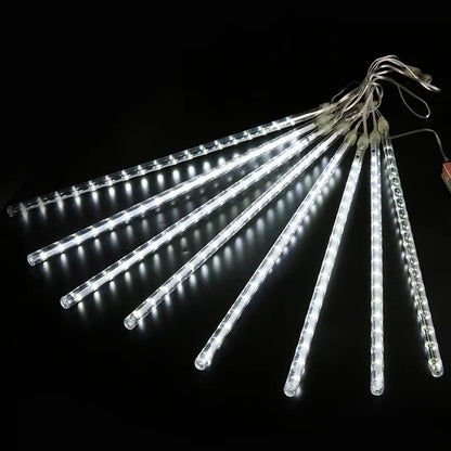 LED Meteor Shower Lights Waterproof Falling Rain Christmas Decoration