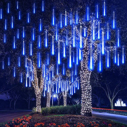 LED Meteor Shower Lights Waterproof Falling Rain Christmas Decoration