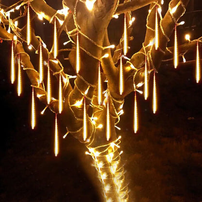 LED Meteor Shower Lights Waterproof Falling Rain Christmas Decoration
