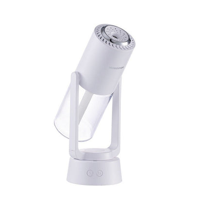 LED Mist Lamp Humidifier Modern Cylindrical Night Light with Built In Air Humidifier Function