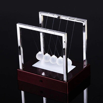 LED Newton Pendulum Balance Desk Decor Motion Display