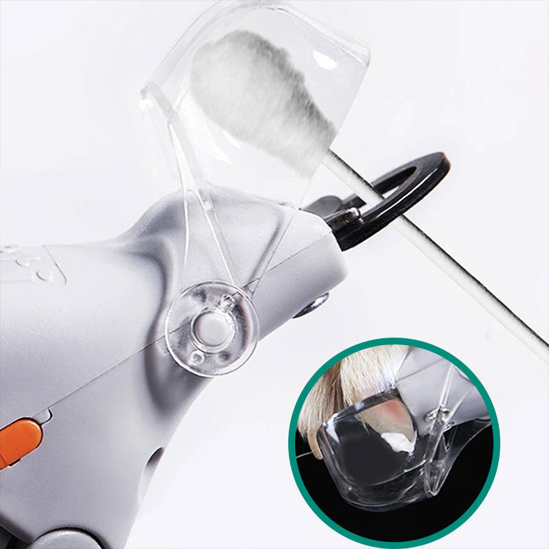 LED Pet Nail Clipper Dog & Cat Nail Trimmer with Safety Sensor and Non-Slip Handle