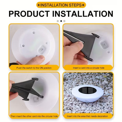 LED Solar Garden Light Outdoor Pathway Landscape Lighting