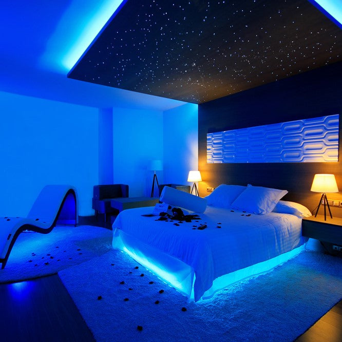 Striscia LED impermeabile con cambio colore, telecomando, flessibile, 5m, illuminazione d'atmosfera