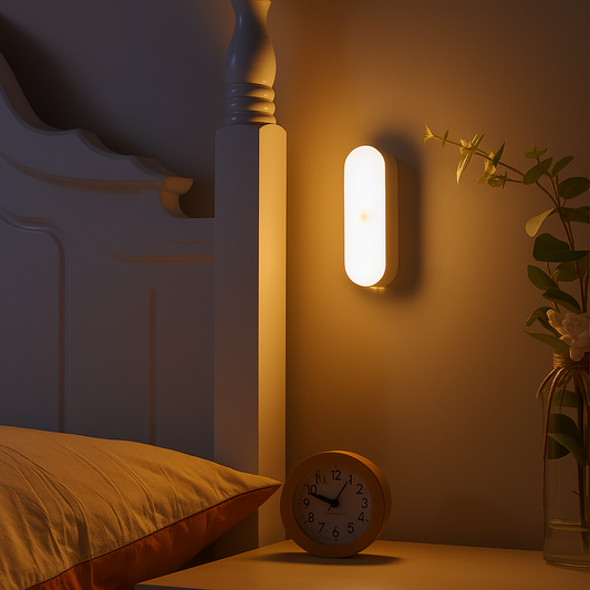 LED USB Rechargeable Wireless Motion Sensor Wall Light