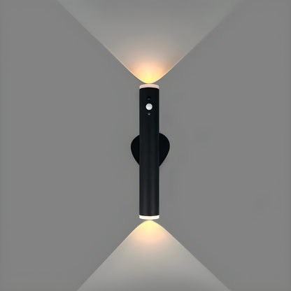 LED Wall Light Motion Sensor Remote Control Battery-Powered Indoor Lamp