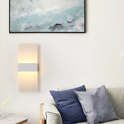 LED Wall Light USB Charging Touch Sensor Modern Bedside Lamp