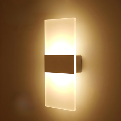 LED Wall Light USB Charging Touch Sensor Modern Bedside Lamp