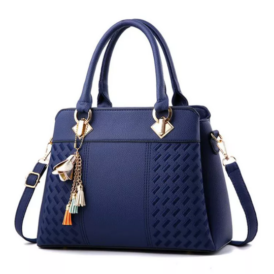 Large Capacity Lightweight Women’s Handbag with Adjustable Shoulder Strap and Secure Zipper Closure
