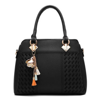 Large Capacity Lightweight Women’s Handbag with Adjustable Shoulder Strap and Secure Zipper Closure