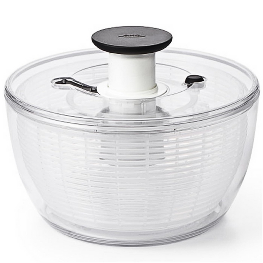 Large Capacity Salad Spinner Bowl Easy Pull Spin Vegetable Dryer