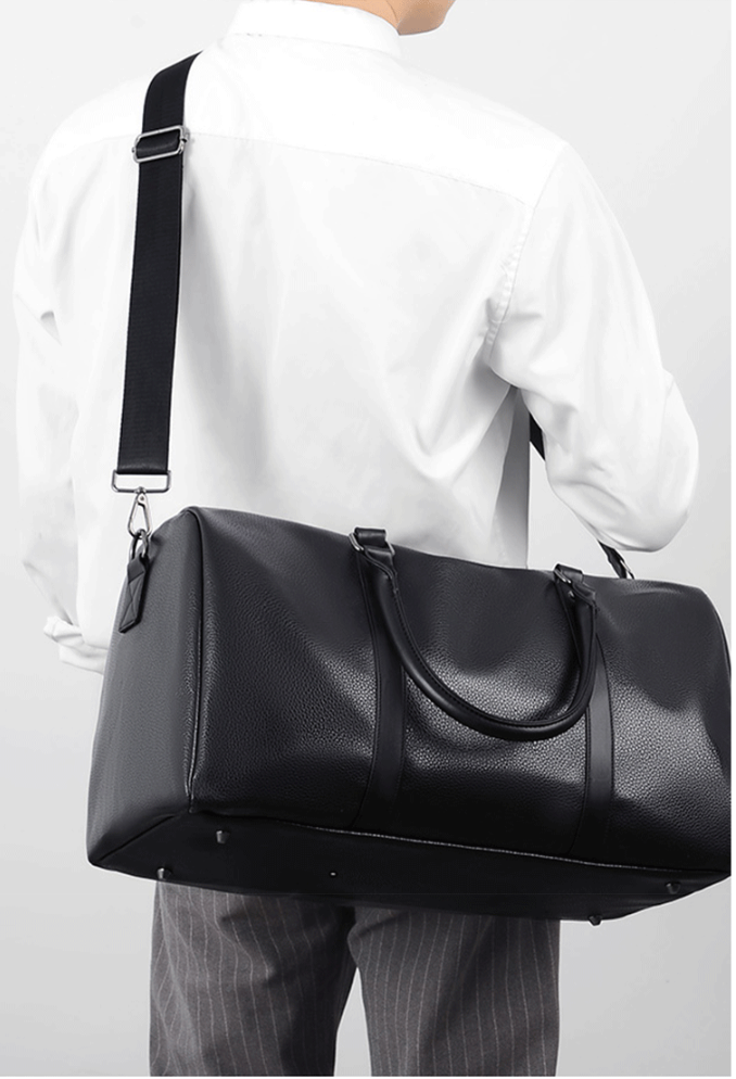 Large Capacity Travel Duffle Bag Durable Weekend Bag with Adjustable Shoulder Strap and Reinforced Handles