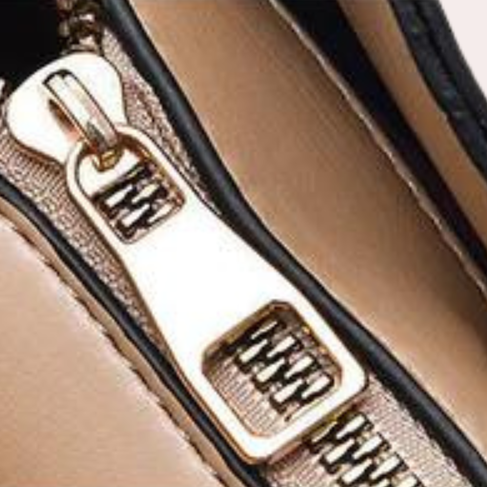 Large Capacity Women’s Handbag with Secure Zipper Closure and Adjustable Shoulder Strap