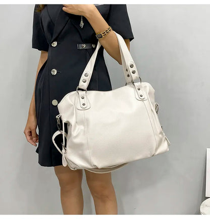 Large Organised Shoulder Tote Bag With Multiple Storage Compartments