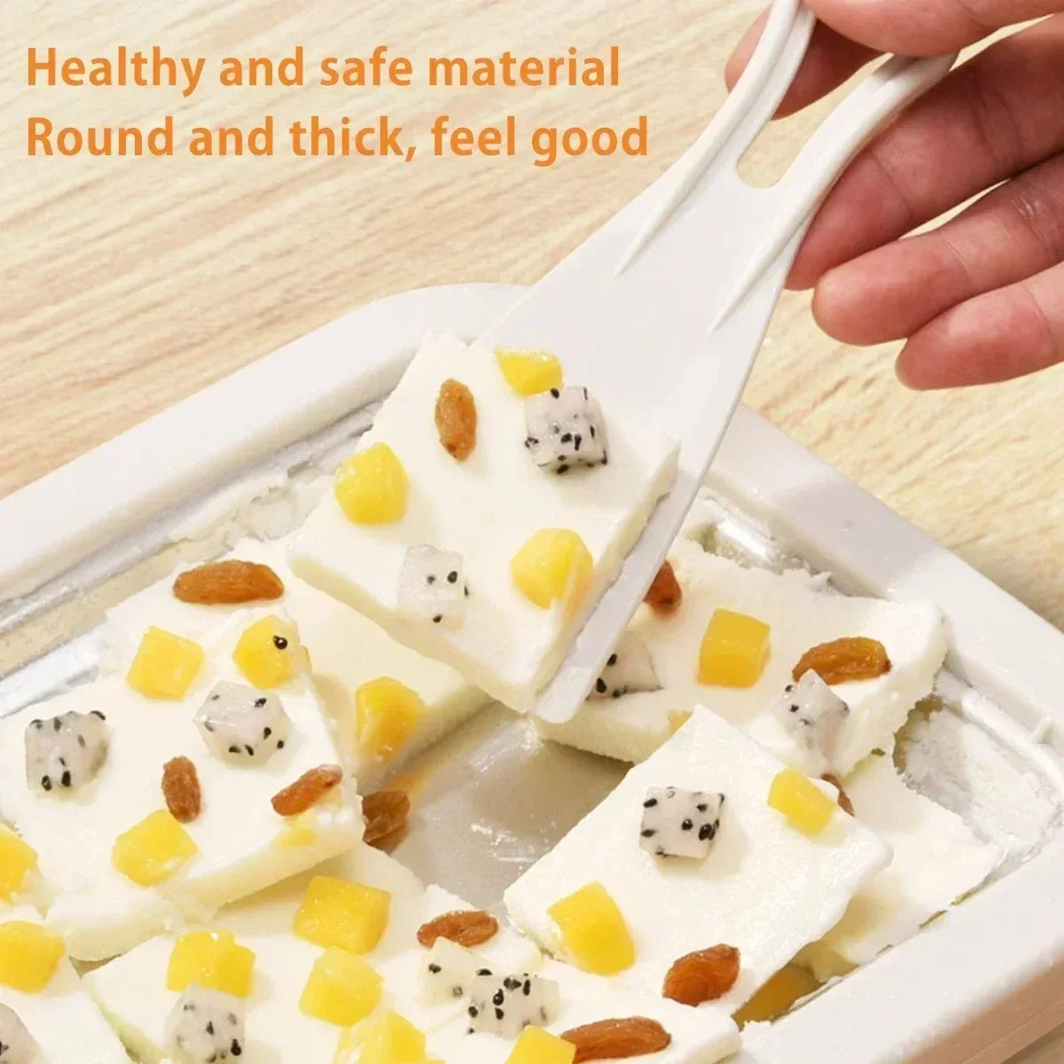 Large Rolled Ice Cream Maker Pan