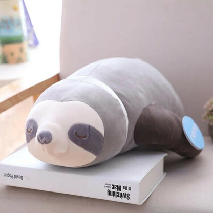Grande peluche a forma di bradipo, morbido e coccoloso, 60 cm