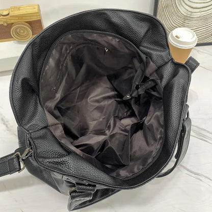 Large Tote Shoulder Bag for Women Stylish Everyday Handbag with Organized Compartments