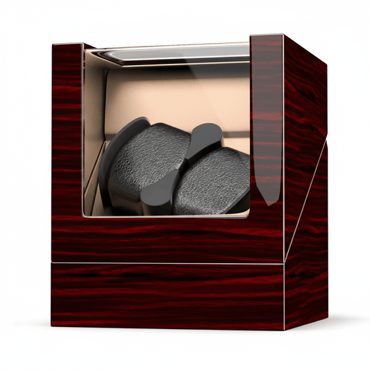 Larvento – Double Automatic Watch Winder with Wooden Case