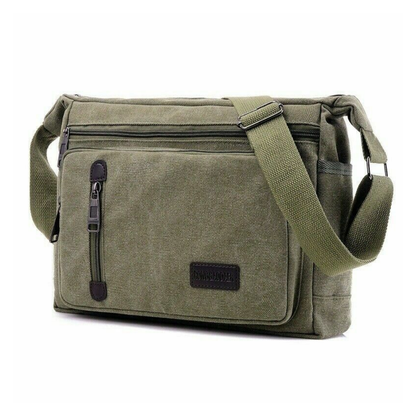 Larvento – Shoulder Bag with Wide Main Compartment and Zip Closure