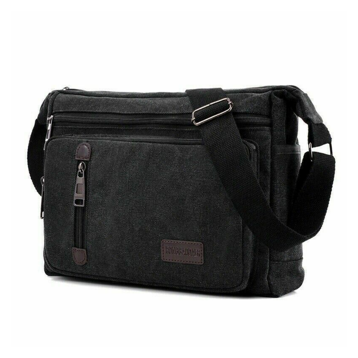 Larvento – Shoulder Bag with Wide Main Compartment and Zip Closure